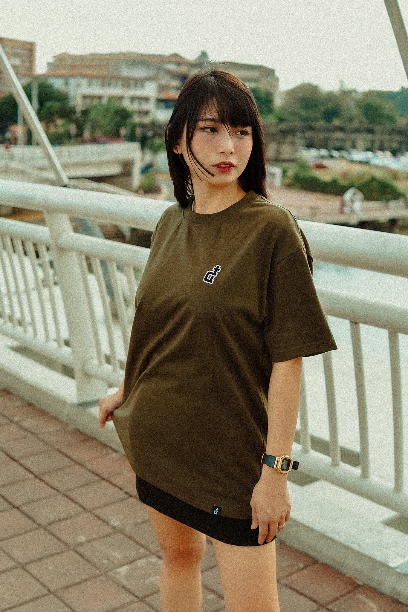 OG LOGO TEE CROCODILE GREEN