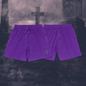 OG LOGO MESH SHORTS MIDNIGHT VIOLET